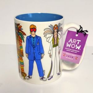 Elton John Art Wow mug
